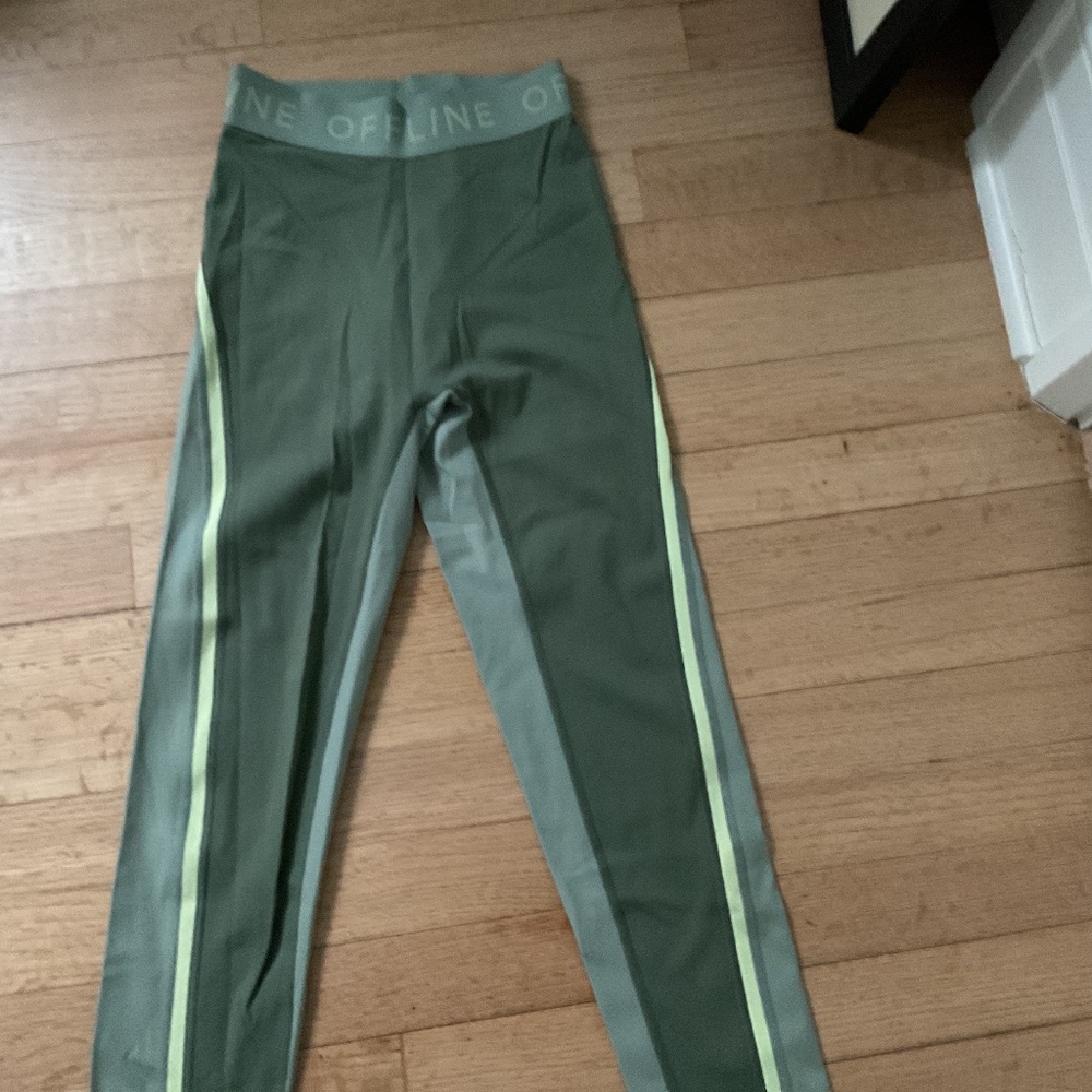 Aerie green workout leggings